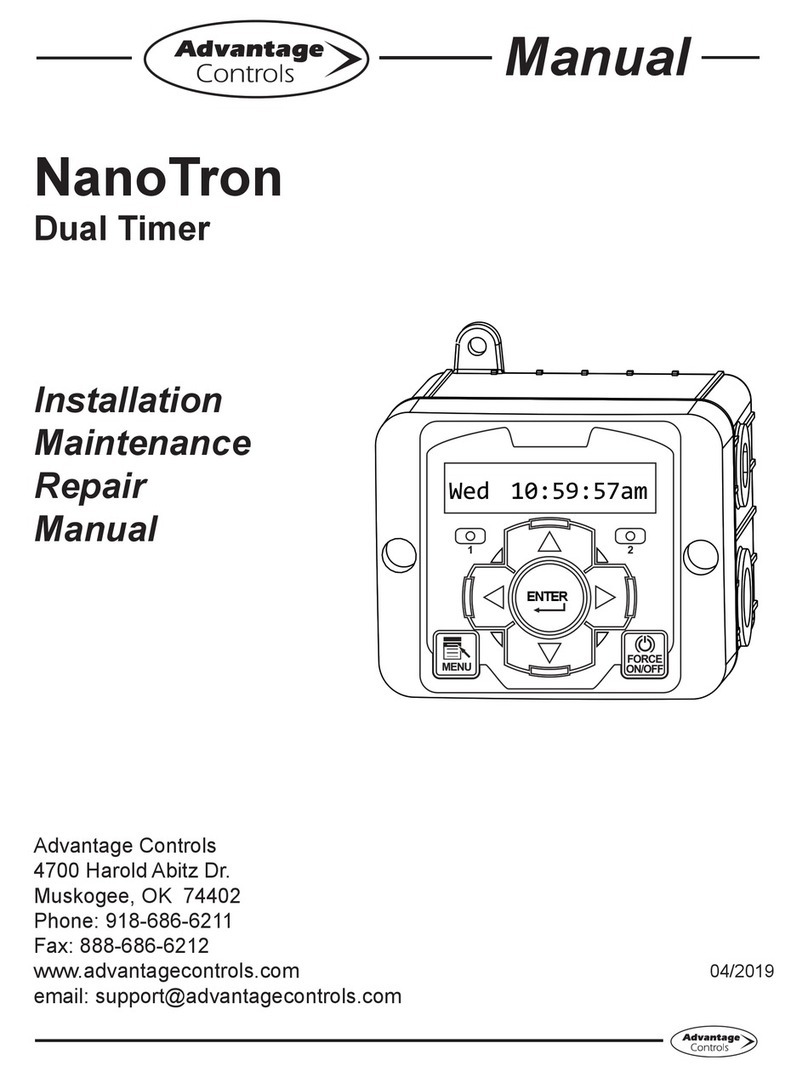 Advantage Controls NanoTron manual