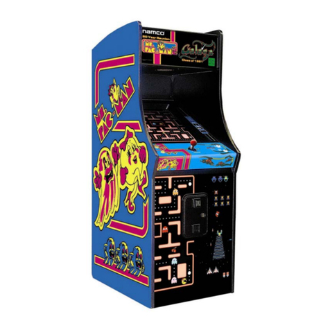 Chicago Gaming MS. PAC-MAN/GALAGA owner's manual