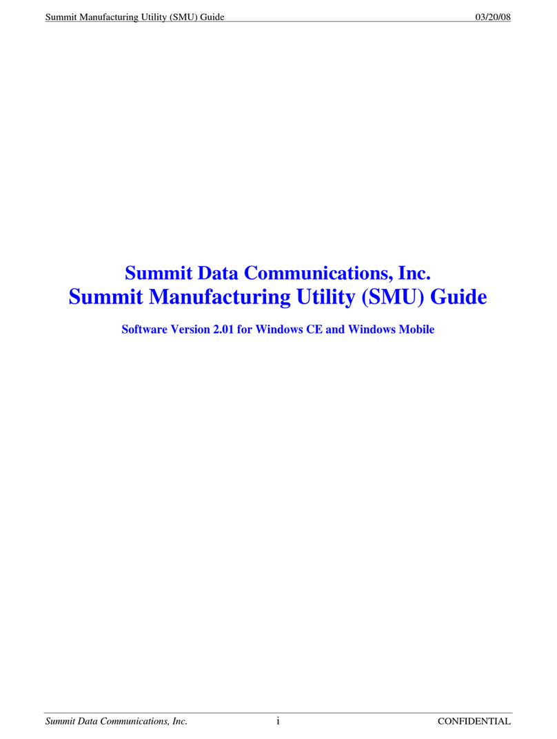 Summit SDC-CF10G User manual