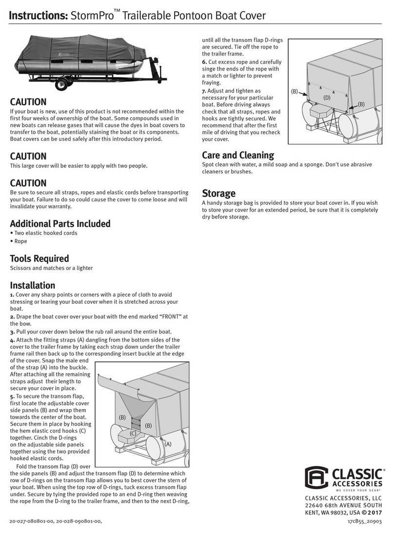 Classic Accessories StormPro instructions Classic Accessories StormPro instructions