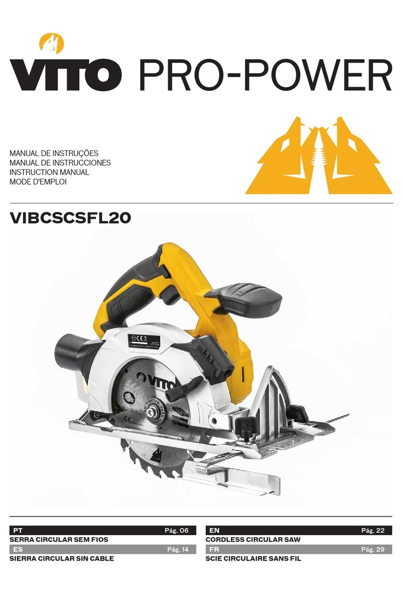 VITO PRO-POWER VIBCSCSFL20 instruction manual