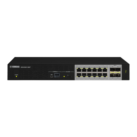 Yamaha SWX2320-16MT User manual