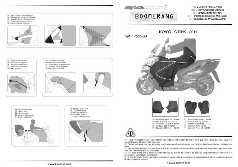 Bagster BOOMERANG 7539CB Fitting instructions