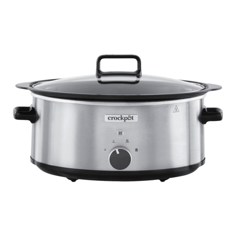 Crock-Pot CSC086X User manual