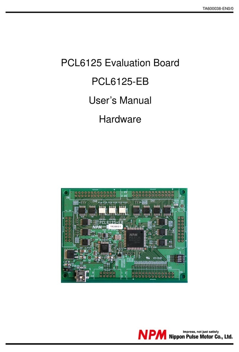 NPM PCL6125 User manual