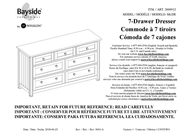 Whalen Bayside MLDR Assembly instructions