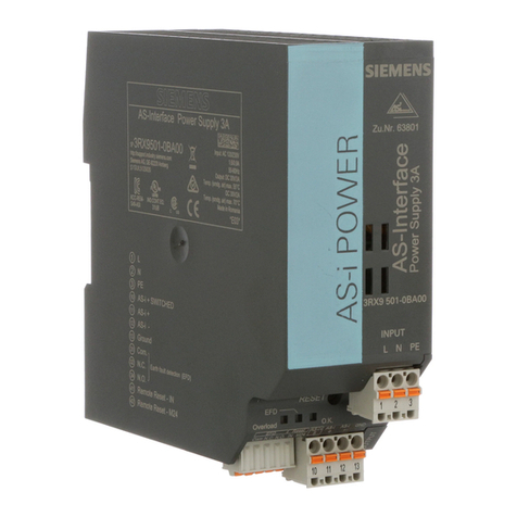 Siemens 3RX9501-0BA00 User manual
