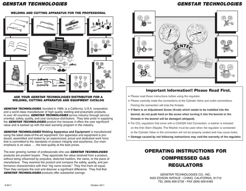 Gentec GENSTAR User manual
