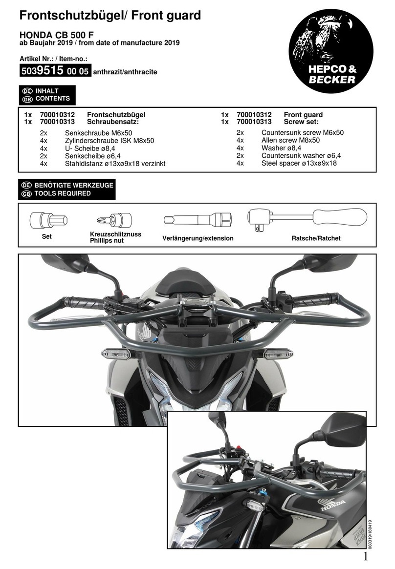 hepco & becker 5039515 00 05 User manual