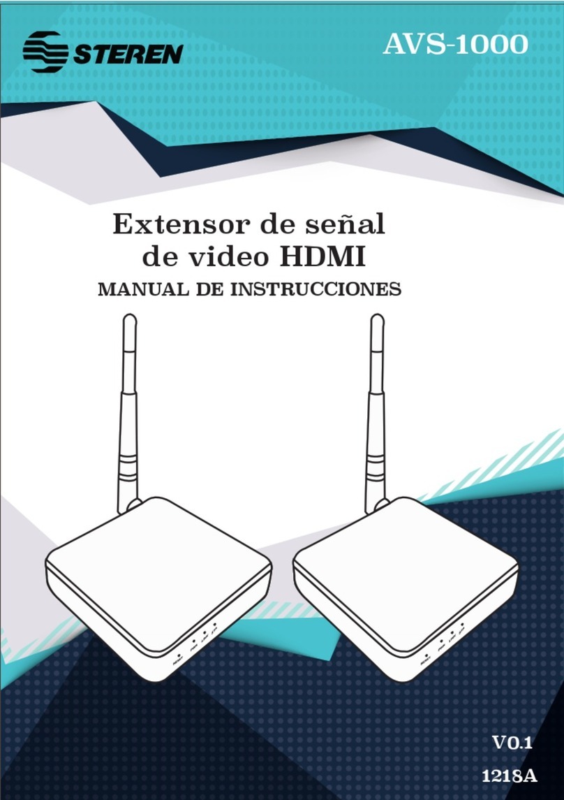 Steren AVS-1000 instruction manual