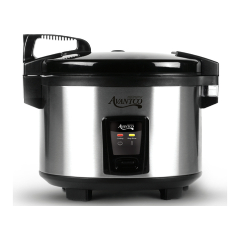 Avantco Equipment 177RCSA40 User manual