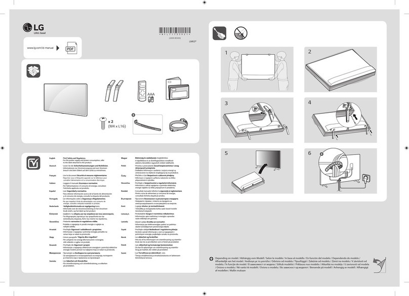 LG LM63 Series User manual