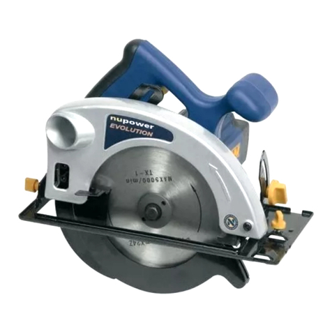 Nupower EVOLUTION NUP160 manual
