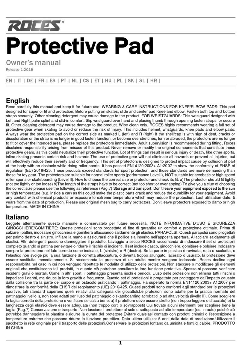ROCES 301488 owner's manual