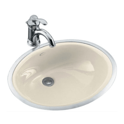 Kohler Caxton K-2216 User manual Kohler Caxton K-2216 User manual