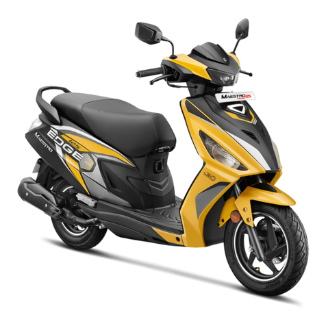HERO MAESTRO EDGE 125 PROGRAMMED FI User manual