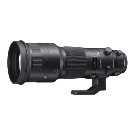 Sigma Sports AF 500mm f/4 DG OS HSM User manual