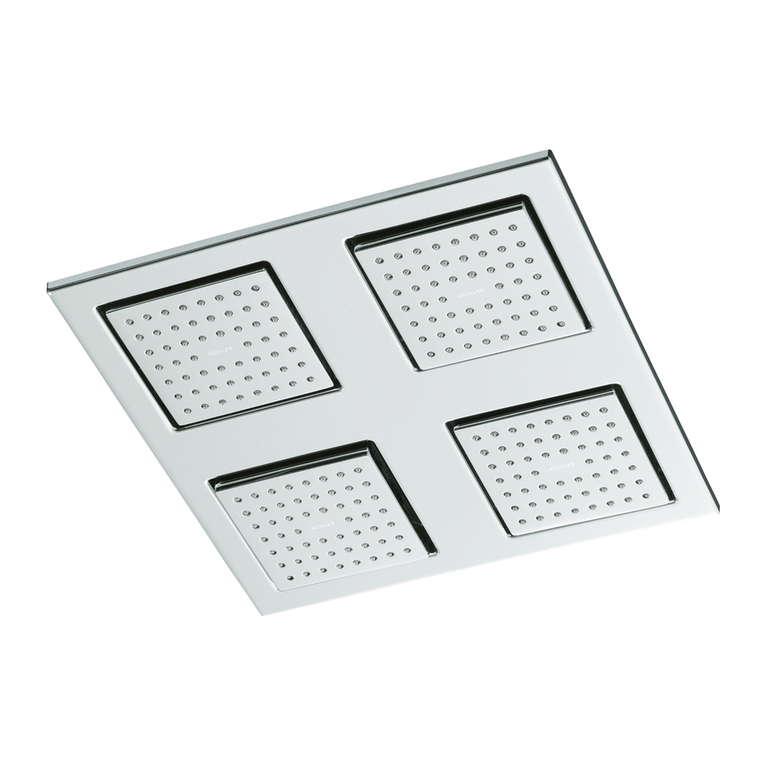 Kohler WaterTile K-8030 User manual