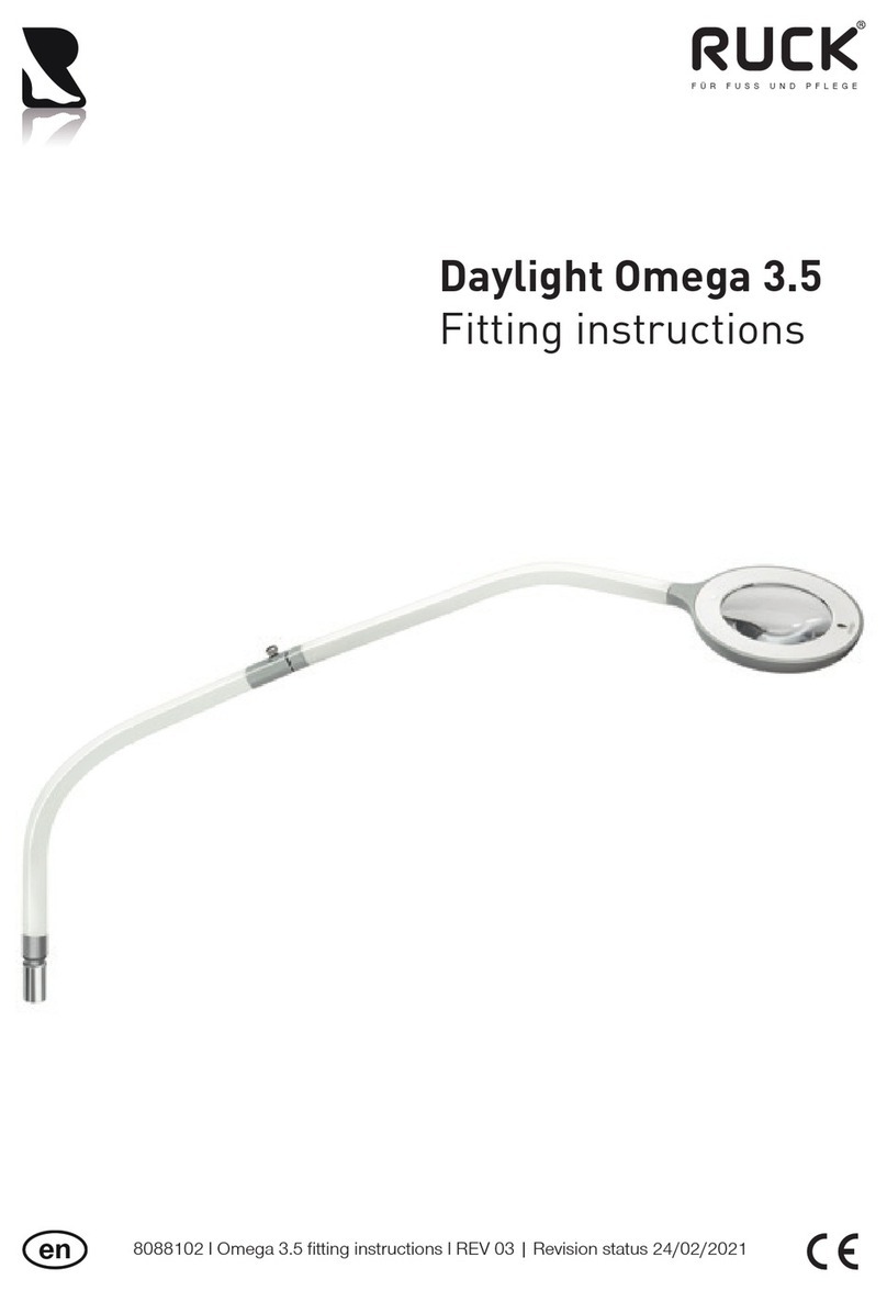 Ruck Omega 3.5 Fitting instructions