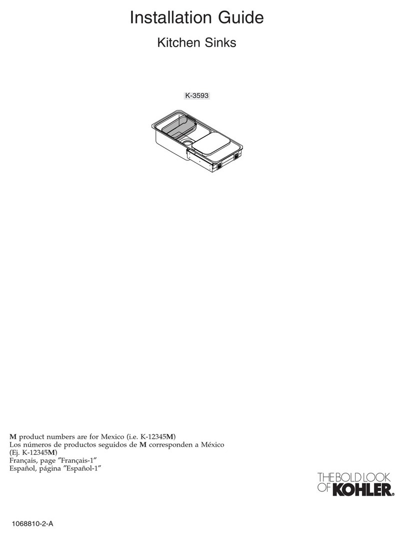 Kohler K-3593 installation guide