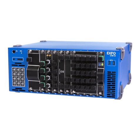EXFO LTB-12 Quick reference guide