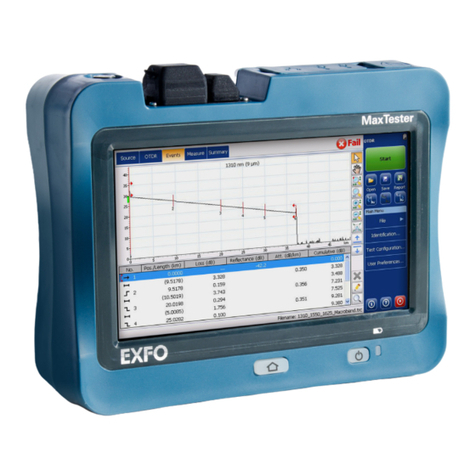 EXFO MaxTester series Notice