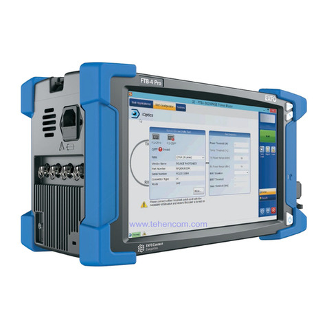 EXFO FTB-2 Operation and maintenance manual EXFO FTB-2 Operation and maintenance manual