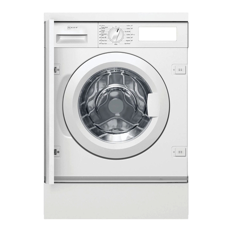 NEFF W543BX1GB Operating and maintenance instructions