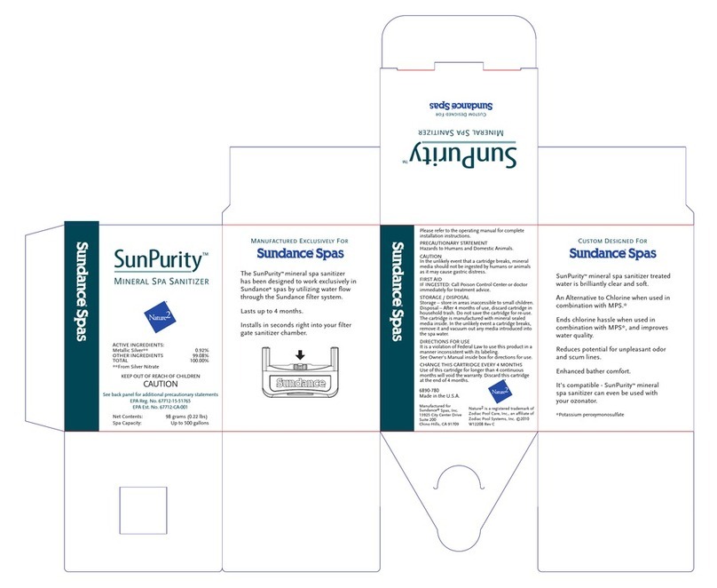 Nature2 SunPurity Sundance Spas owner's manual