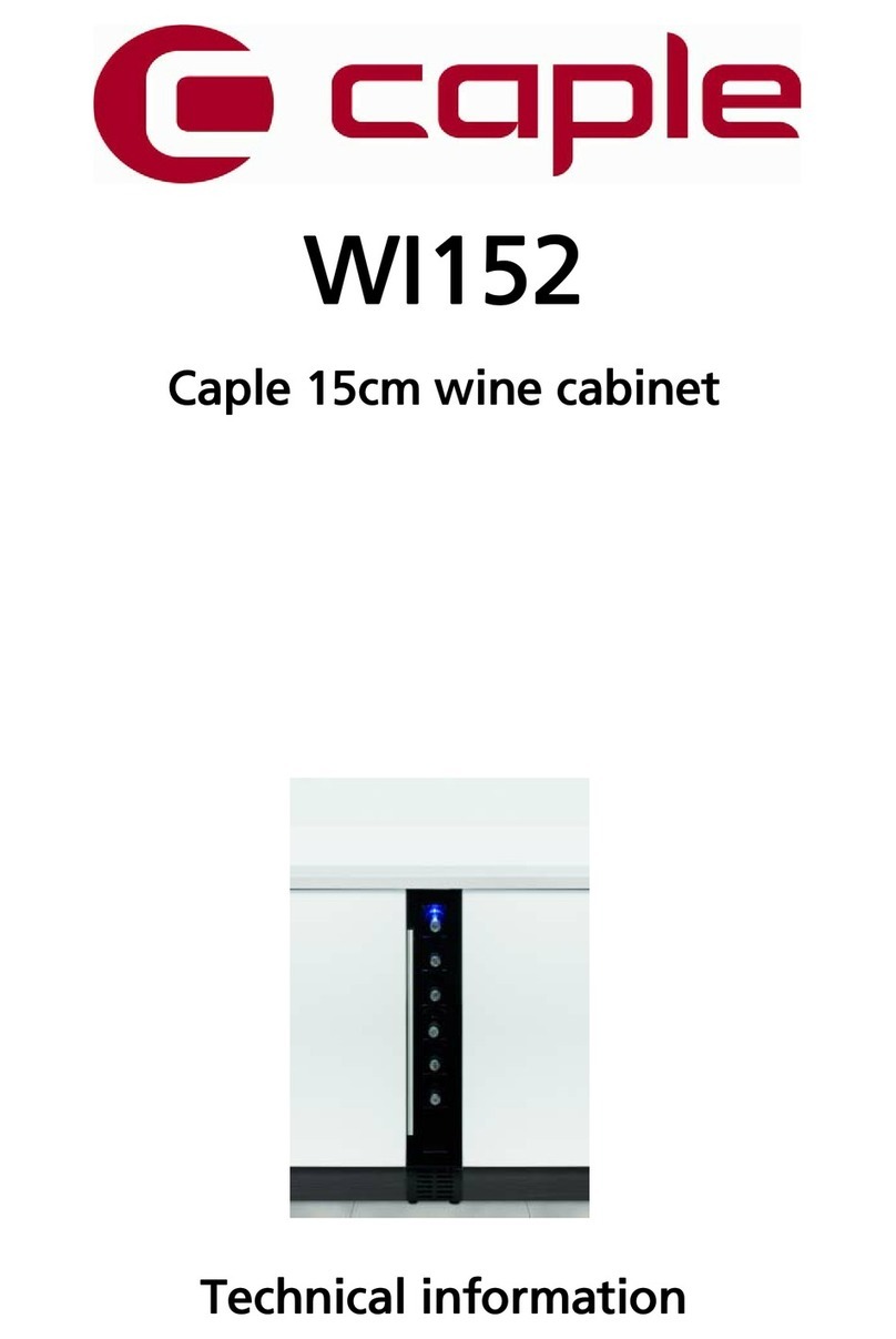 Caple WI152 Manual