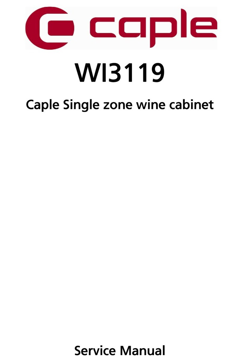 Caple WI3119 User manual