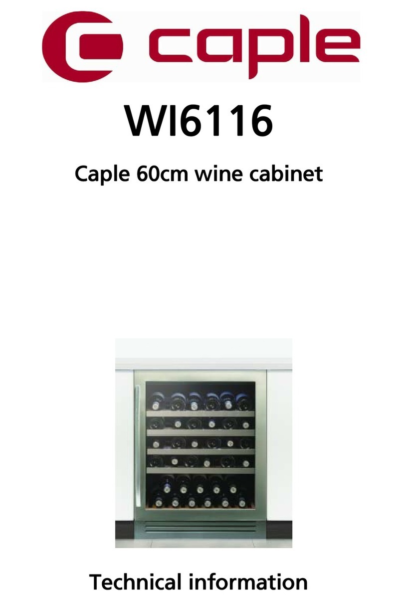 Caple Wi6116 technical information