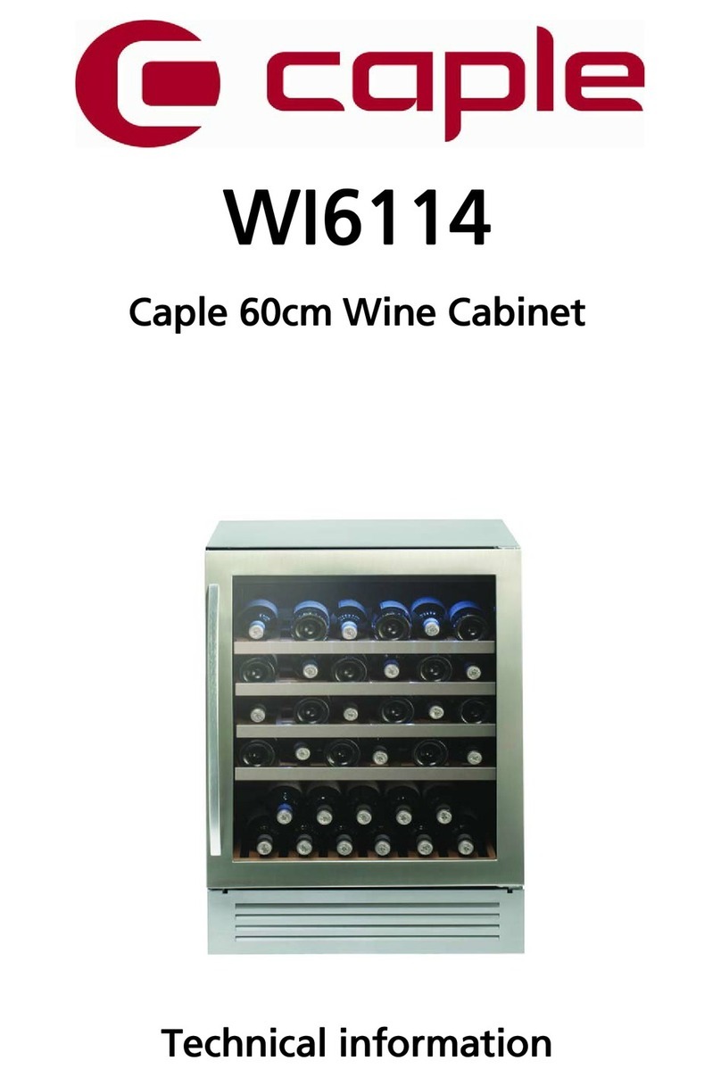 Caple Wi6114 technical information