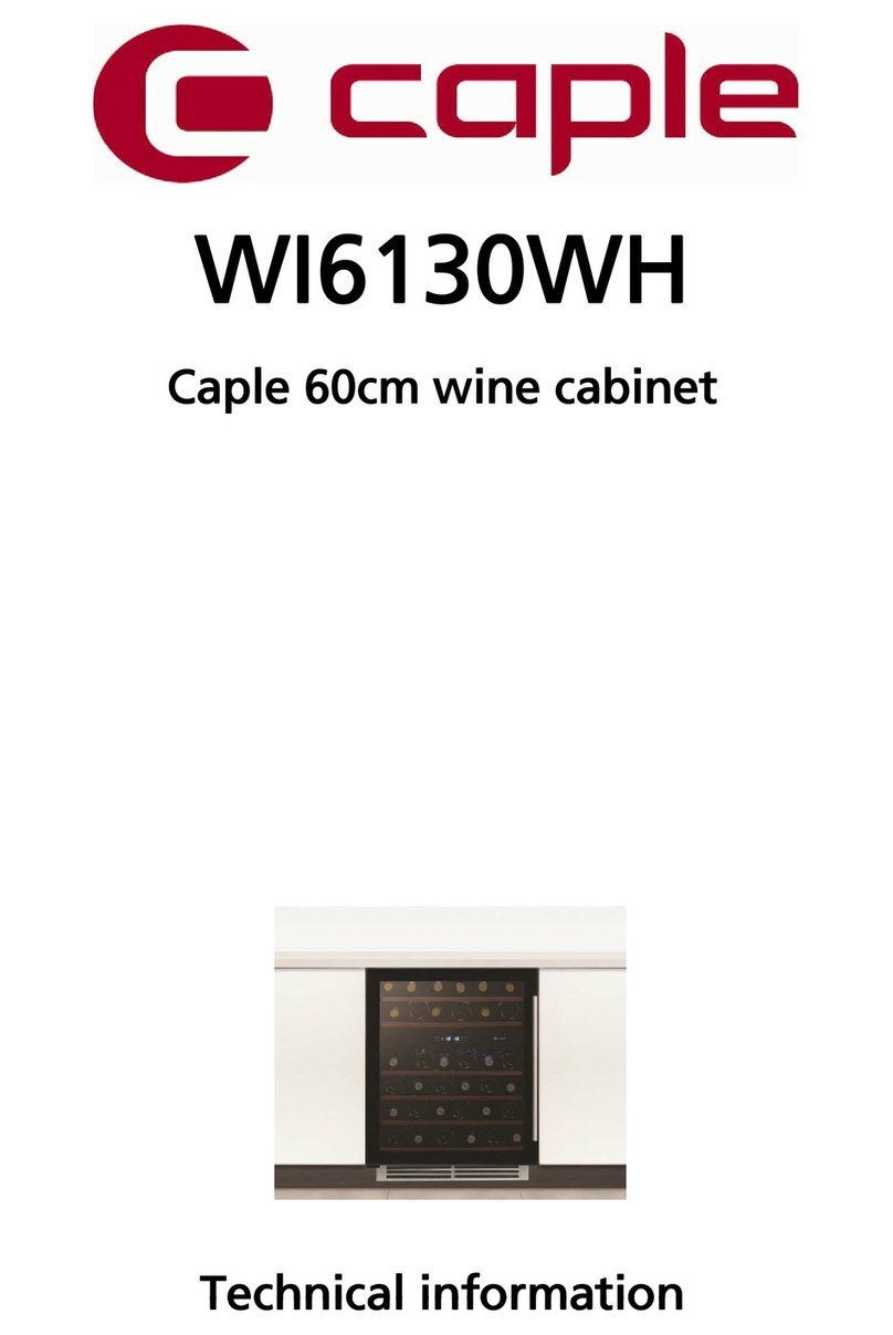 Caple WI6130WH Manual