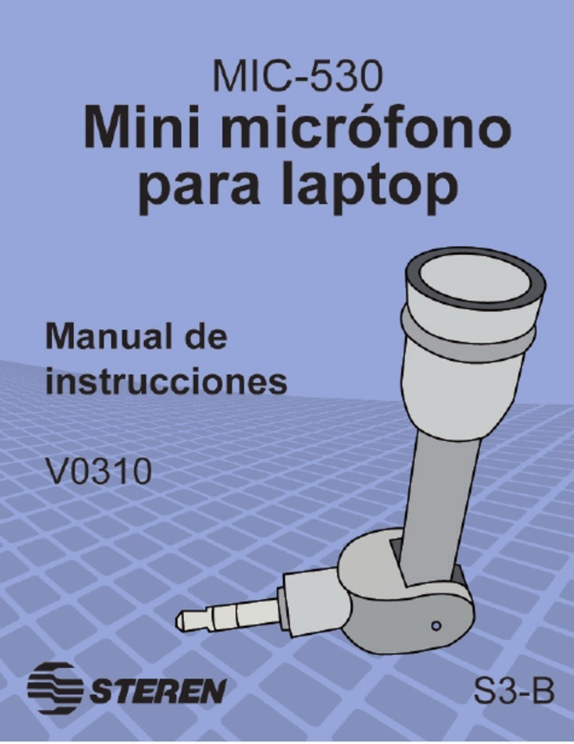 Steren MIC-530 User manual Steren MIC-530 User manual