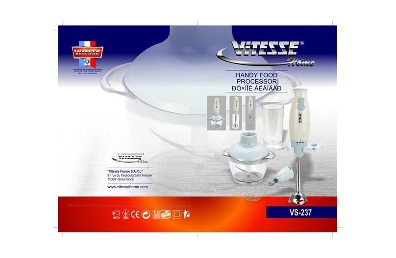 Vitesse Nouveau VS-237 manual