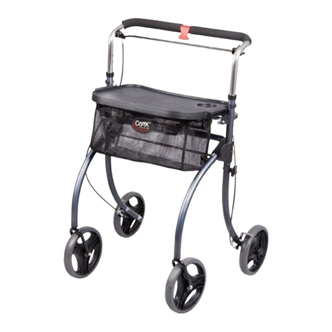 Carex Mobilator A334-00 Assembly instructions