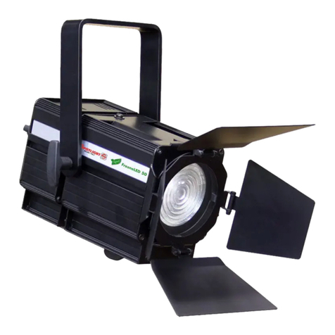 Spotlight FresneLED 50 RGBW user manual Spotlight FresneLED 50 RGBW user manual