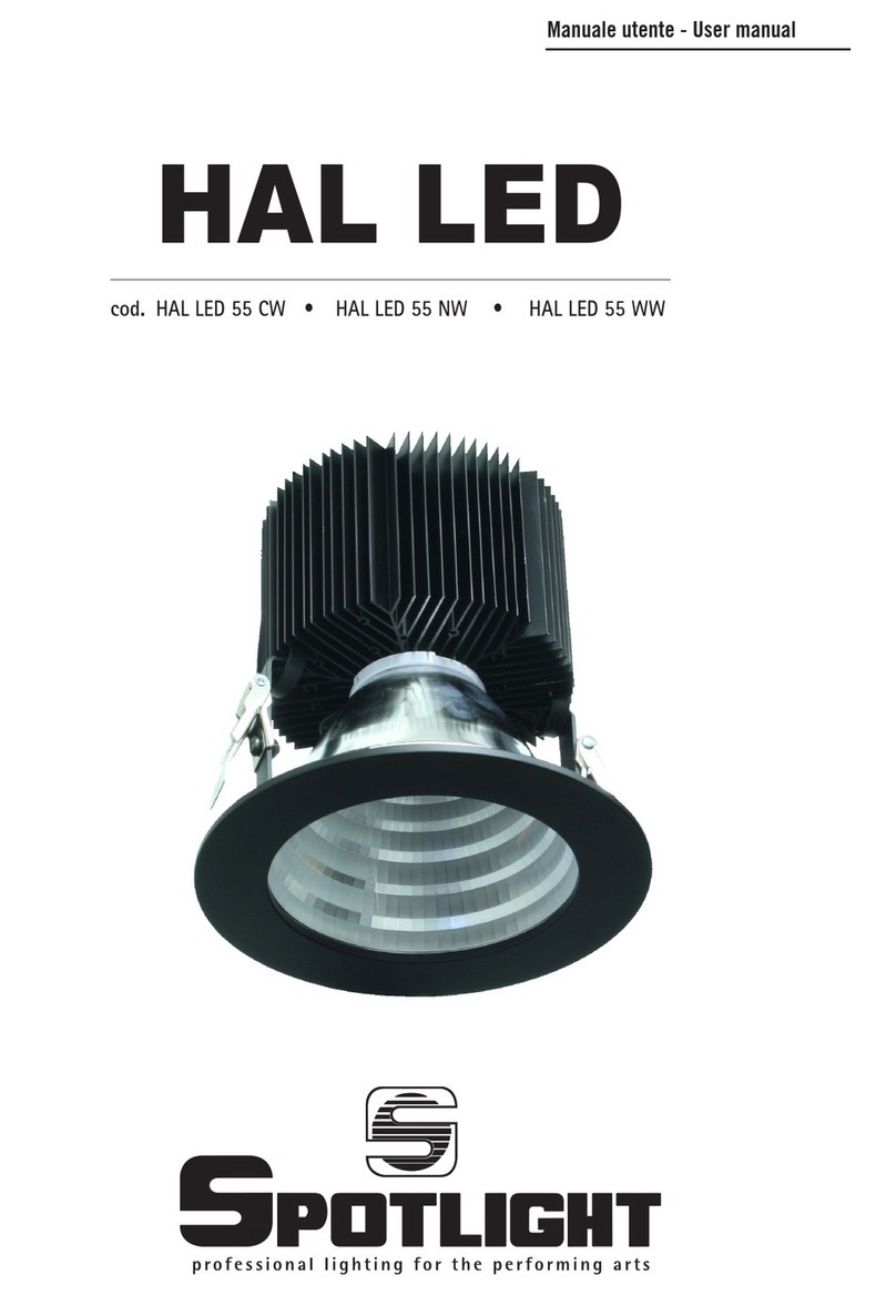 Spotlight HAL LED user manual