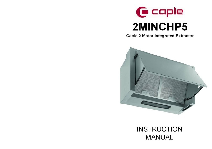 Caple 2MINCHP5 instruction manual