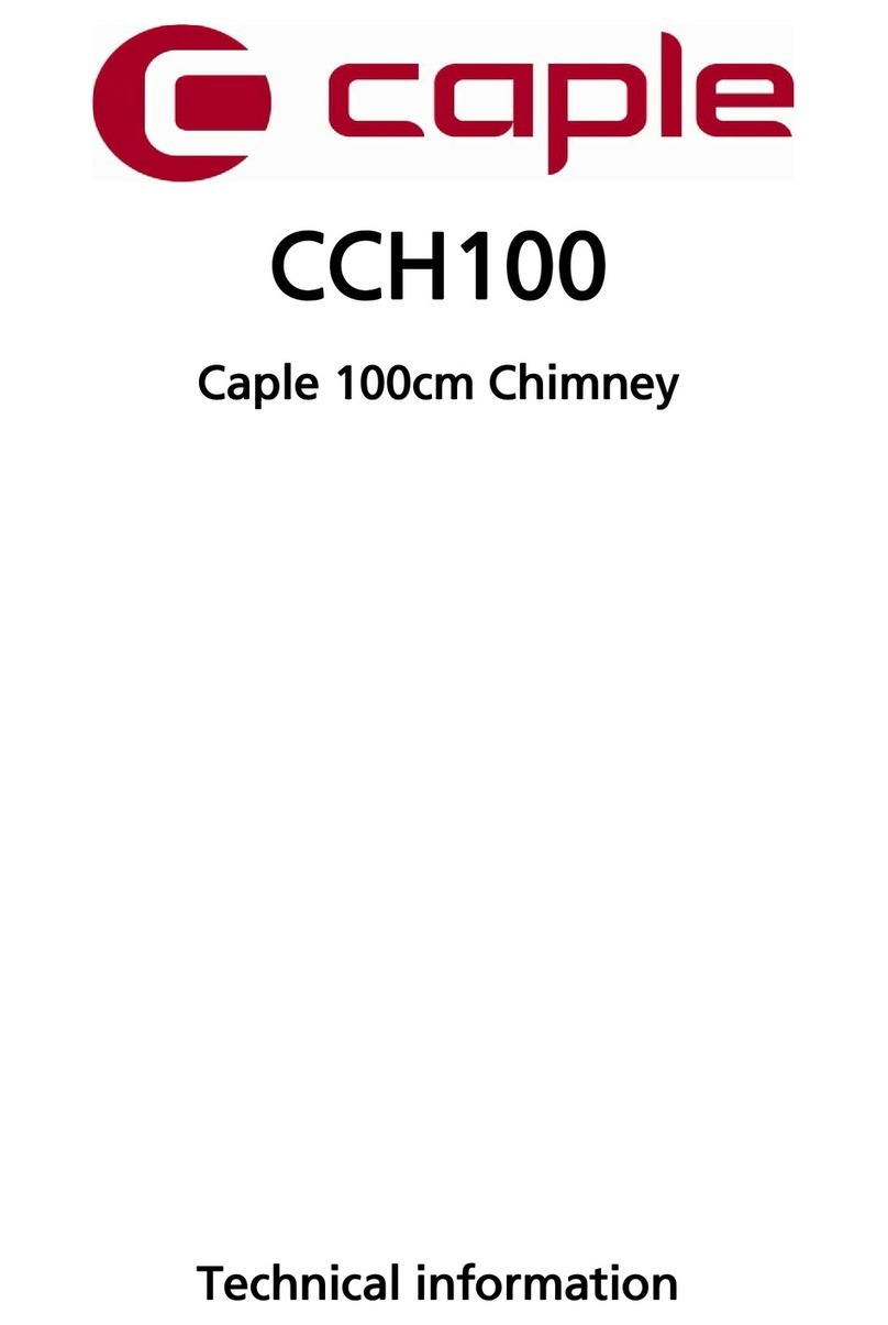 Caple CCH100 technical information