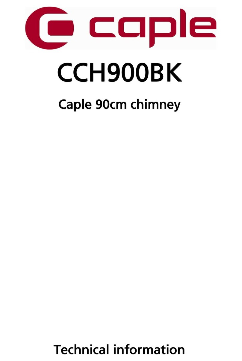Caple CCH900BK Manual Caple CCH900BK Manual