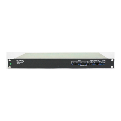 Dolby Laboratories SEU4 manual