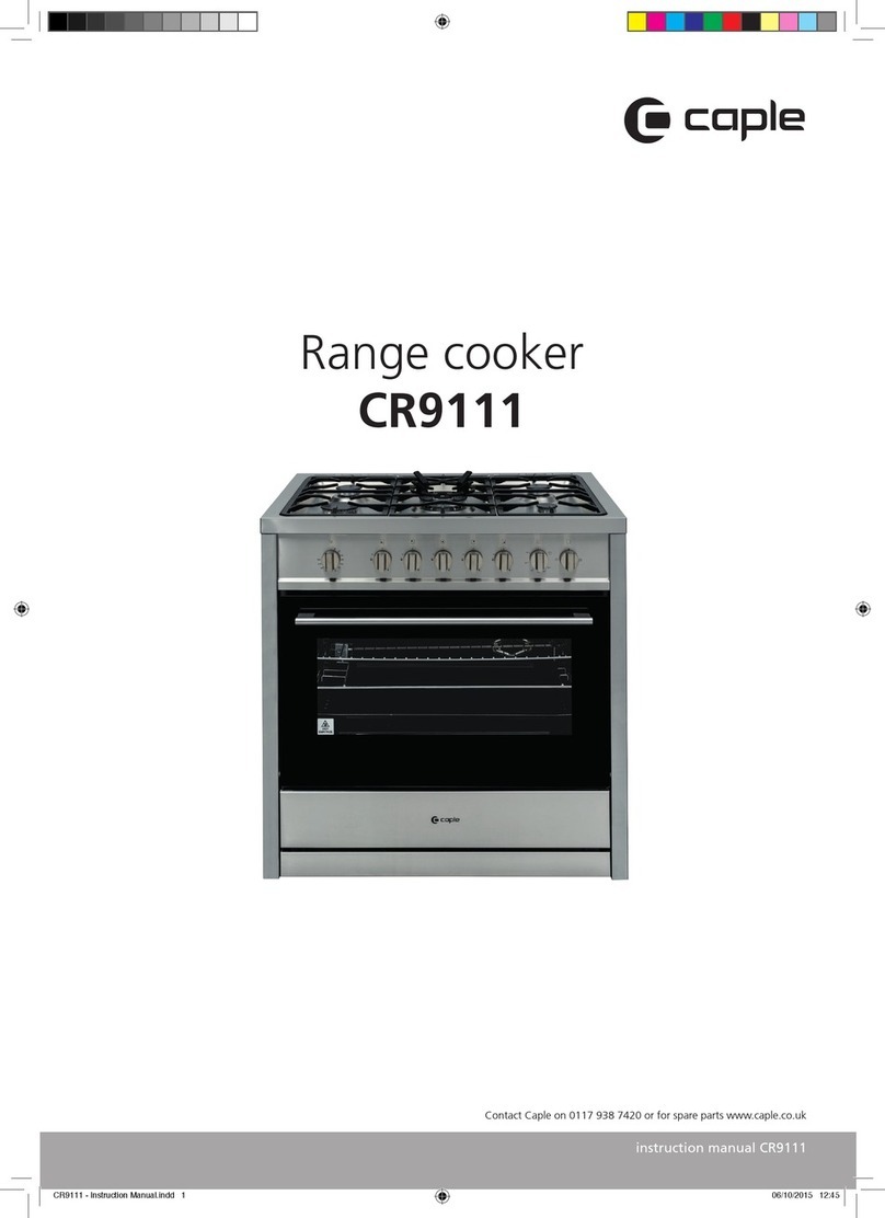 Caple CR9111 User manual