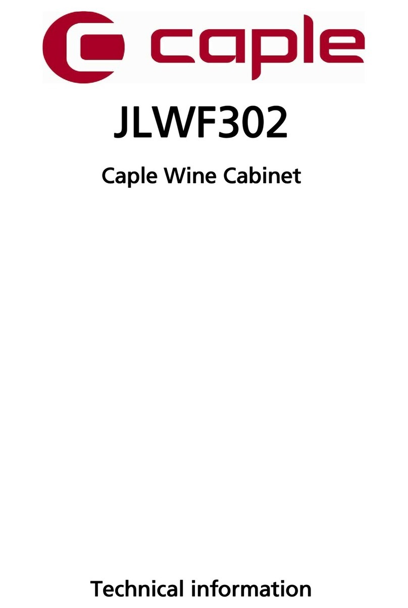 Caple JLWF302 Manual