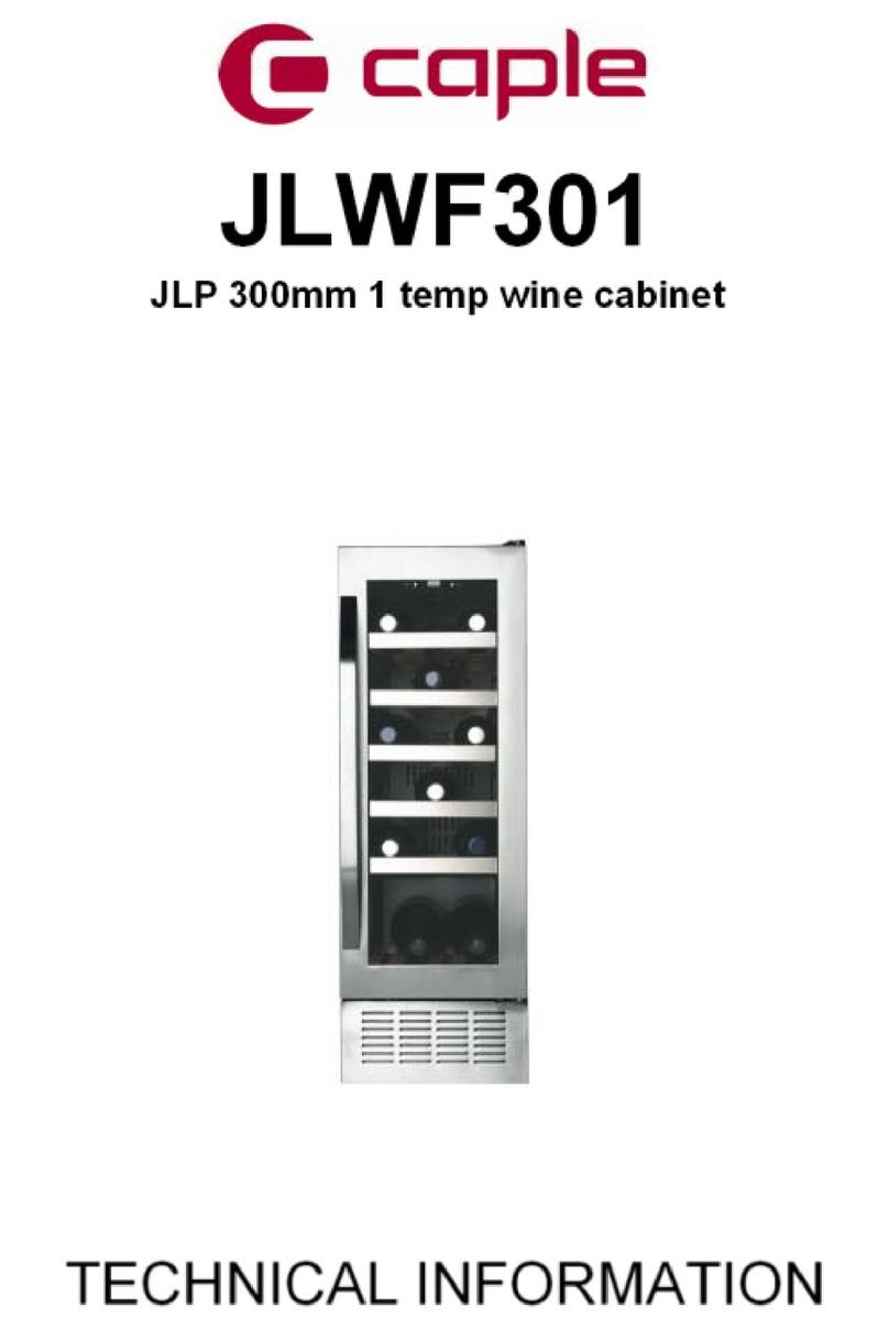 Caple JLWF301 technical information