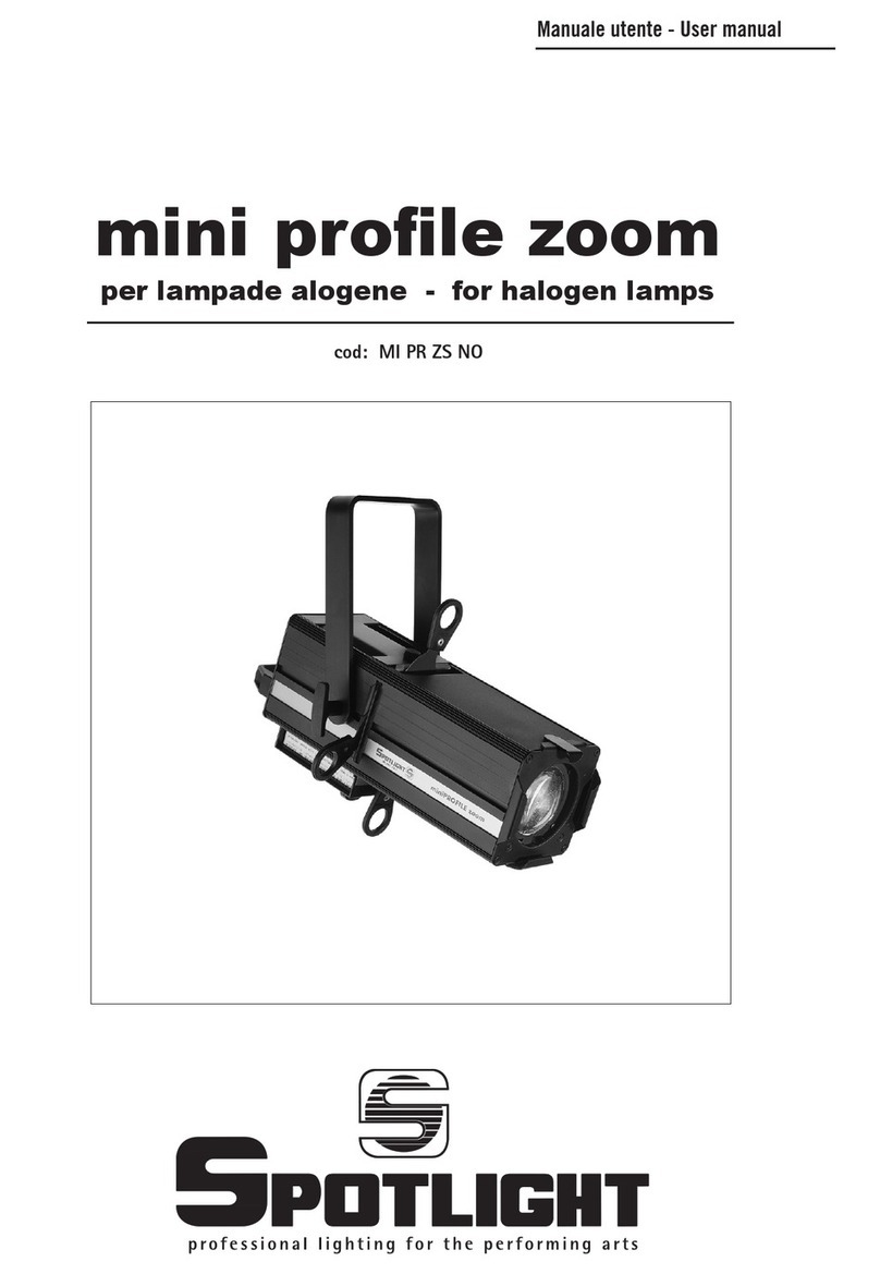 Spotlight MI PR ZS NO user manual