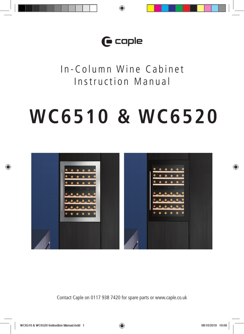 Caple WC6510 User manual