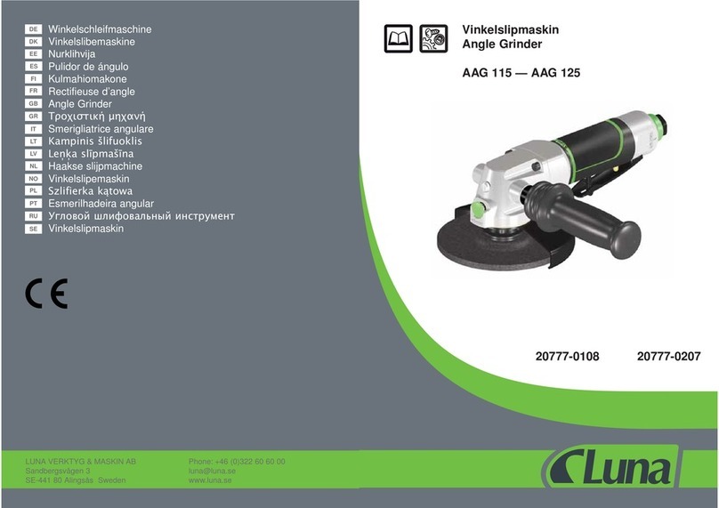 Luna AAG 115 manual