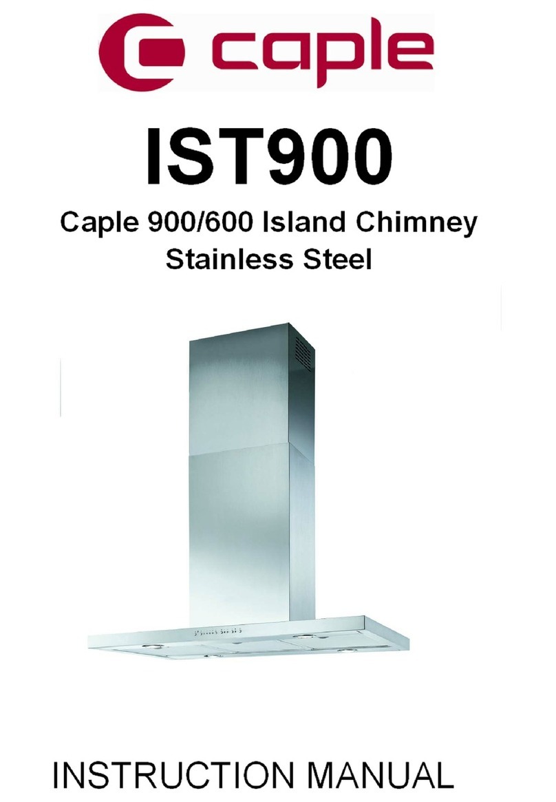 Caple IST900 User manual